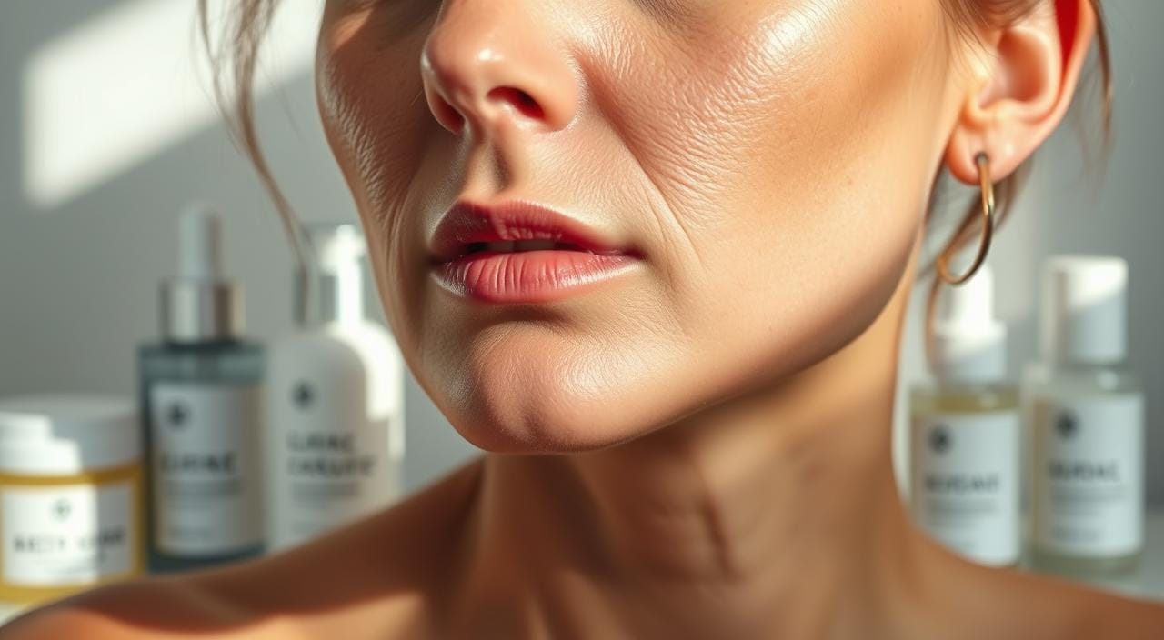 Skin changes during menopause - common skin complaints and how to treat them.
