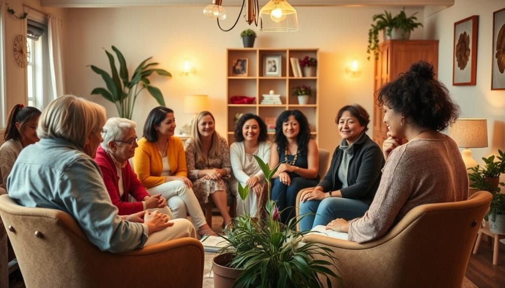 locating menopause support groups