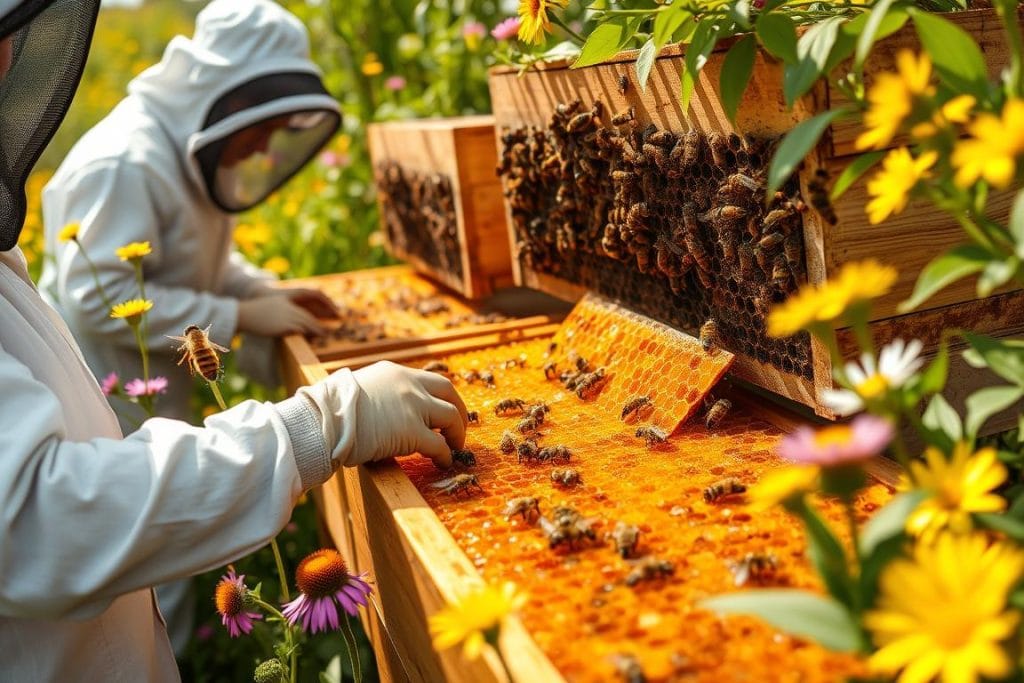 ethical bee venom collection